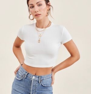 Ribbed Crop Top