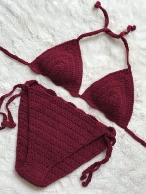 Island Bloom Crochet Bikini Set