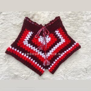 Handmade Crochet Granny Square Shorts