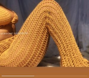 Handmade Crochet Two-Piece Set 