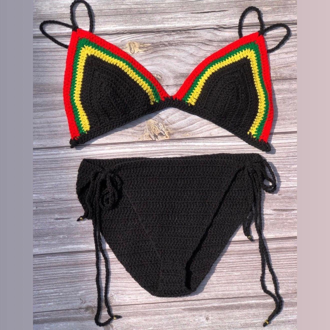 Island Vibe Crochet Bikini Set