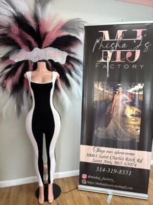 Seamless Two Tone Stretchy Body con Jumpsuit