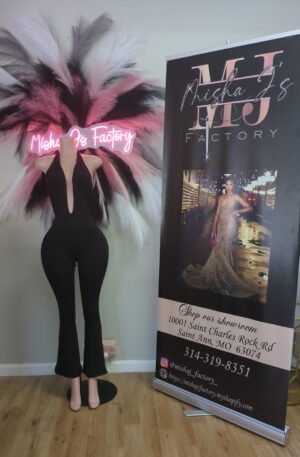 Halter Plunging Open Back Full Length Jumpsuit