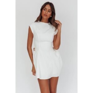 ROUND NECK MINI DRESS / EC0057JK06