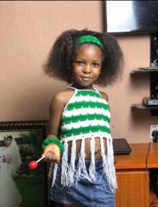 Handmade Crochet Top Set for Kids
