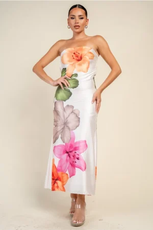 Strapless Maxi Dress